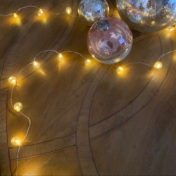 RH NORTHERN STARLIT CLEAR GLASS STRING LIGHTS 50’ - Picture 10 of 16